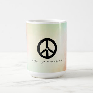 Caneca De Café Red Yellow Blush Tie Peace