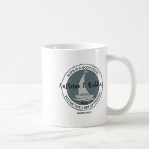 Caneca De Café Redding E Pesca Dufresne Vintage Zihuatanejo M