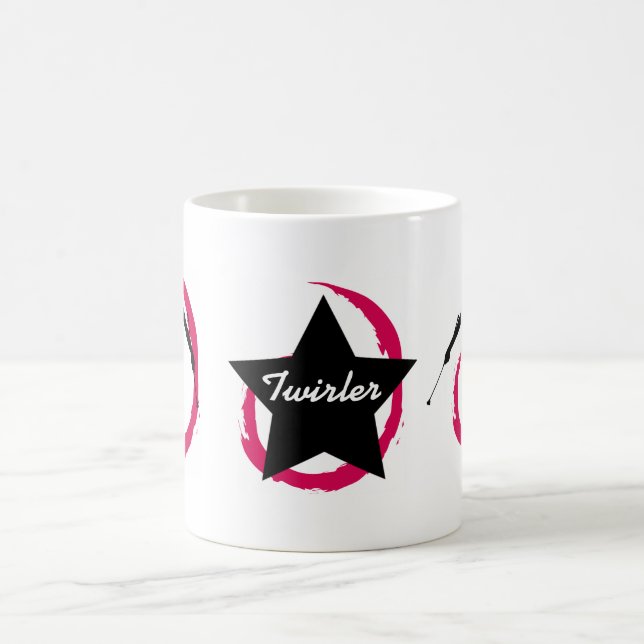CANECA DE CAFÉ REDEMOINHO PINK/BLACK DO TWIRLER (Centro)