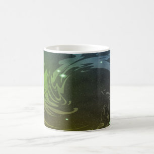 Caneca De Café Redemoinhos do abstrato
