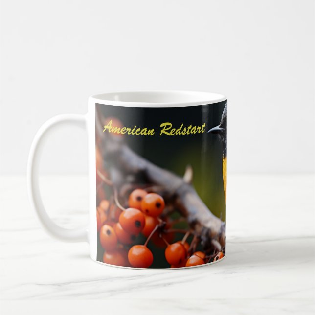 Caneca De Café Redstart Americano (Esquerda)