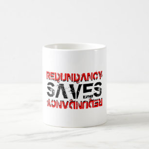 Caneca De Café Redundancy nerd piada v1