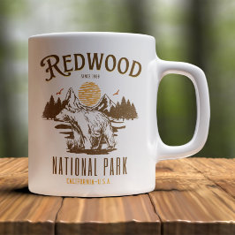 Caneca De Café Redwood National Park California