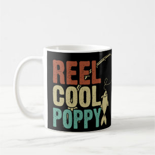 Caneca De Café Reel Legal Poppy Pesca Vovô Dia de os pais Fishe