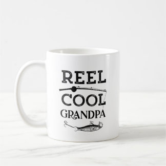 Caneca De Café Reel Legal Vovô Funny Pun Vovô Mens