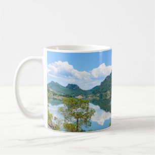 Caneca De Café Reflexão de Montanha do Lago Scenic