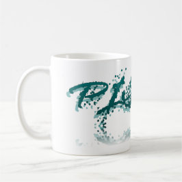 Caneca De Café Reflexão de peixes