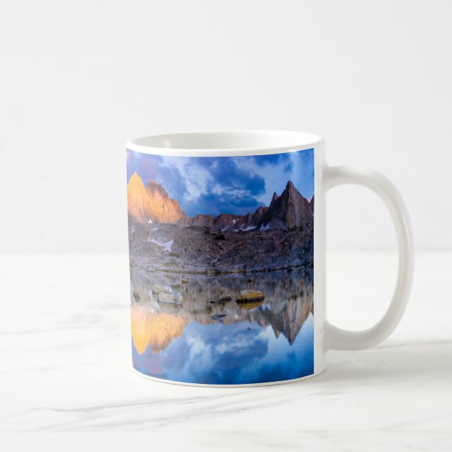 Caneca De Café Reflexo da montanha, Califórnia (Direita)