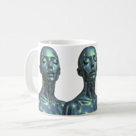 Caneca De Café Reflexo Triplo Android