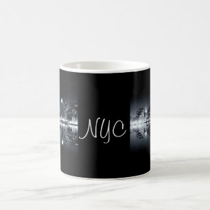 Caneca De Café reflexos da cidade de Nova York
