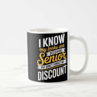 Caneca De Café Reforma sênior engraçado ditado de idosos 
