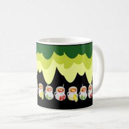 Caneca De Café Refrescando chá saudável com limão e flores