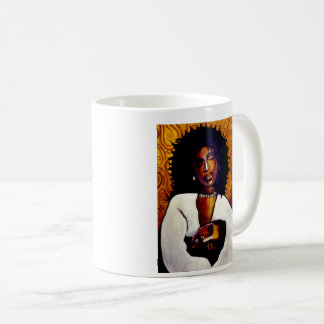 Caneca De Café Refúgio em Seus Braços | Arte Negra Afrocentrada