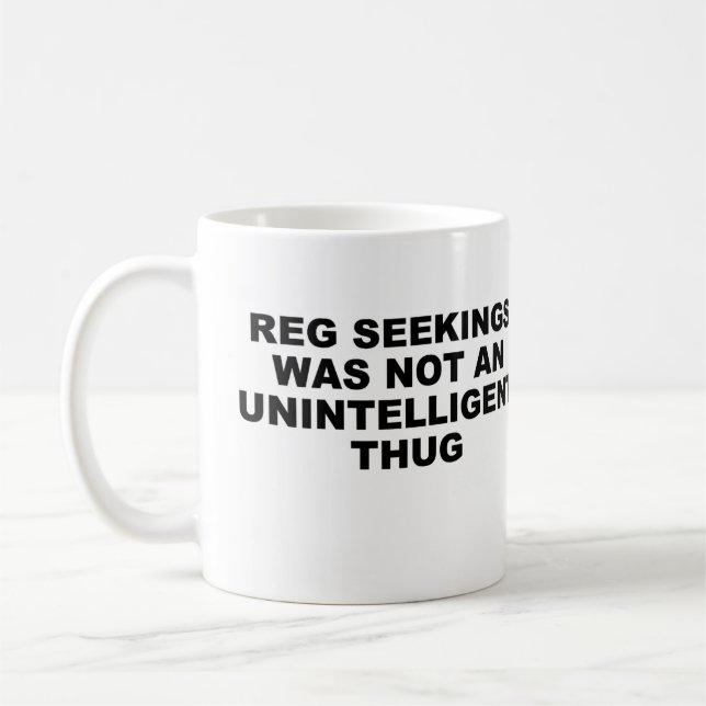 Caneca De Café Reg Seekings Mug (Esquerda)