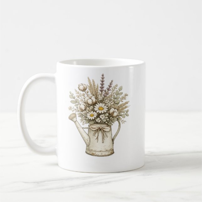 Caneca De Café Regador de Fazenda Rústica (Esquerda)