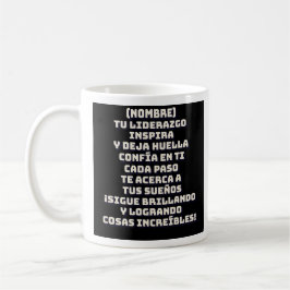 CANECA DE CAFÉ REGALO PERSONALIZADO PARA (NOMBRE) INSPIRACIÓN