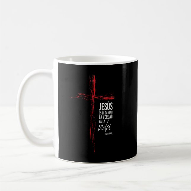 Caneca De Café Regalos Cristianos Hombres Jesus Mensajes Christia (Esquerda)