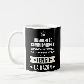 Caneca De Café Regalos Para Ingeniero De Comunicaciones