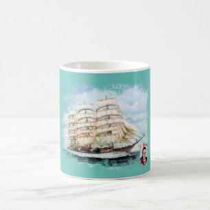 Caneca De Café Regata Cutty Sark