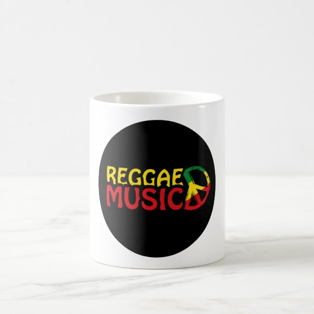 Caneca De Café Reggae Music - modelo2b-círculo-preto (Centro)