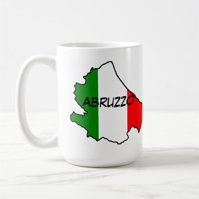 Caneca De Café Região Abruzzo (Esquerda)