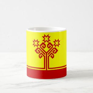 Caneca De Café Região da Rússia, pavilhão da Chuvashia