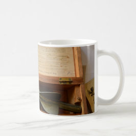 Caneca De Café Registro Antigo de Navio
