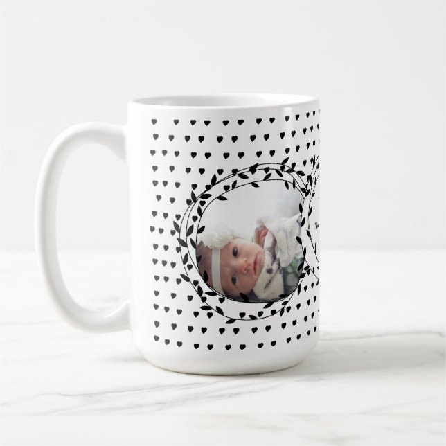 Caneca De Café Registro de Nascimento com Foto e Estatísticas da  (Esquerda)