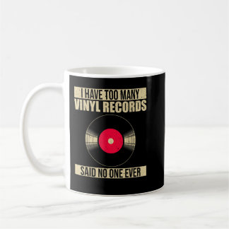 Caneca De Café Registro legal De Vinilo Para Homens Registro LP M