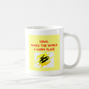 Caneca De Café registros de vinil