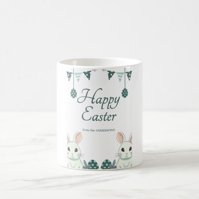 Caneca De Café "Regozijo e comemoração: Páscoa deseja que você (Centro)