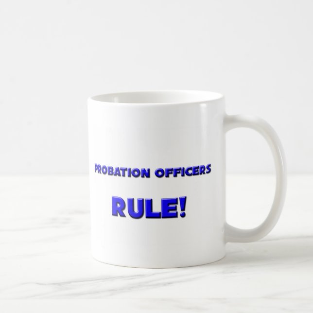 Caneca De Café Regra dos agentes de saída precária! (Direita)