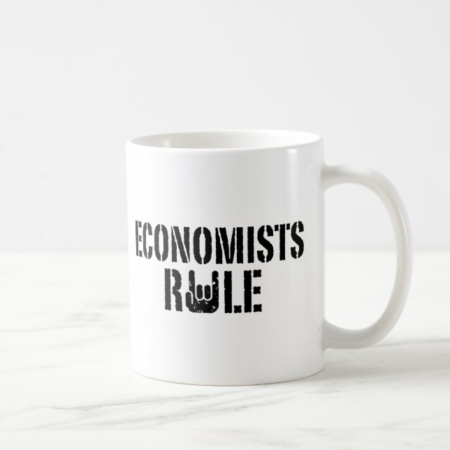 Caneca De Café Regra dos economistas (Direita)
