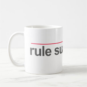 CANECA DE CAFÉ "REGRA SUA SPONTE" --