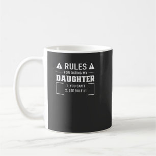 Caneca De Café Regras Até A Data Meu Namorando De Namorado Filha
