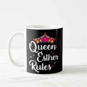 Caneca De Café Regras da Rainha Esther do Partido Purim