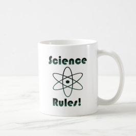 Caneca De Café Regras de Ciência