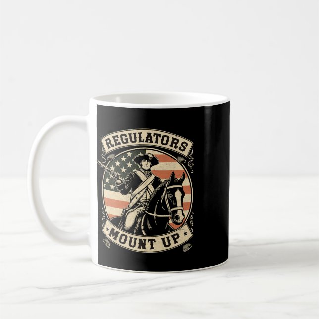 Caneca De Café Reguladores 4 De Julho  (Esquerda)