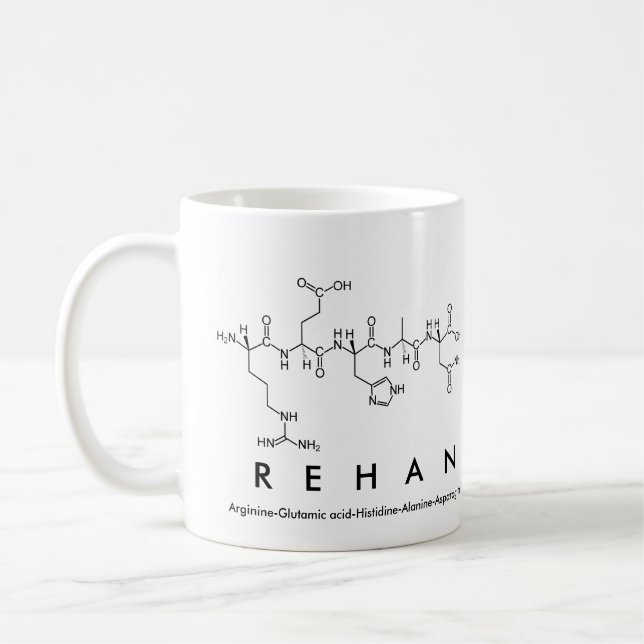 Caneca De Café Rehan peptidname mug (Esquerda)