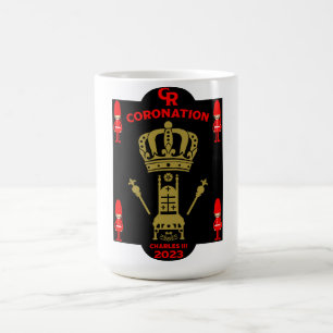 Caneca De Café Rei Charles III Coronação Comemorativa Souvenir