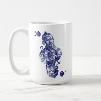 Caneca De Café Rei de cartas de jogar