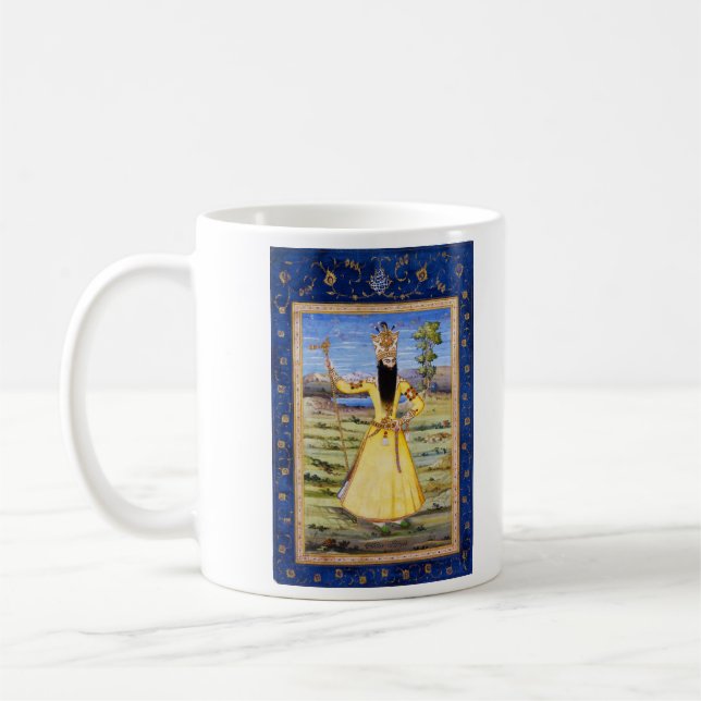 Caneca De Café Rei de Fath Ali Fatali Shah Qajar (Esquerda)