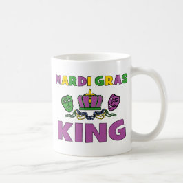 Caneca De Café Rei do carnaval