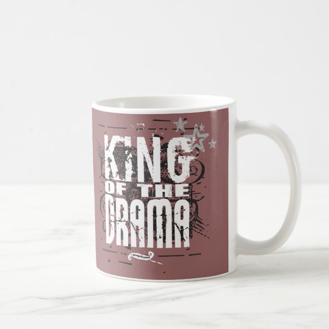 Caneca De Café Rei do drama (Direita)