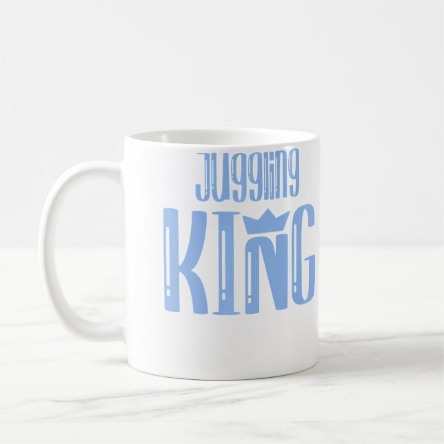 Caneca De Café Rei do Malabarismo Masculino (Esquerda)