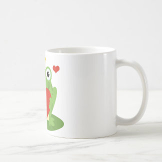 Caneca De Café Rei do sapo com coração