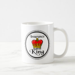 Caneca De Café Rei do seguro