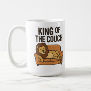 Caneca De Café Rei do sofá
