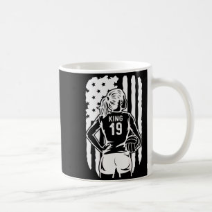 Caneca De Café Rei do Voleibol do Ensino Médio Fife Life 19