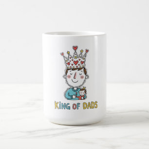 Caneca De Café Rei dos Pais Dias de os pais